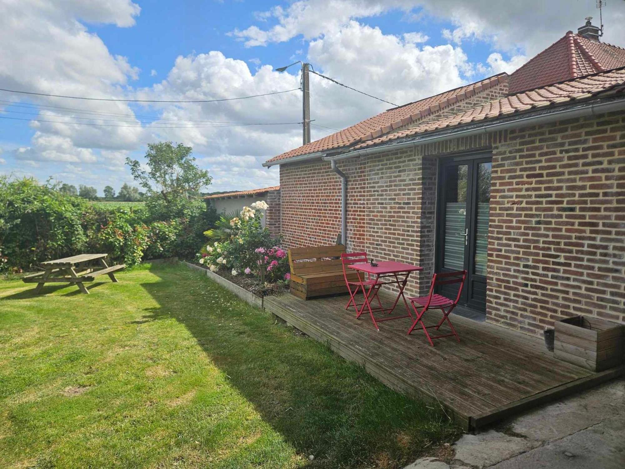 Chambre D Hotes Le Pigeonnier Fromelles Exterior foto